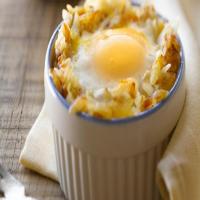Egg in a Potato Nest_image