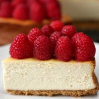 Lighter Raspberry Cheesecake Recipe by Tasty image