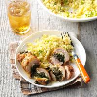 Spinach and Feta Stuffed Chicken image