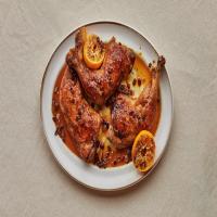 Tangy Vinegar Chicken With Barberries and Orange image