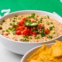 Spicy Cheesy Sausage Dip Recipe by Tasty image