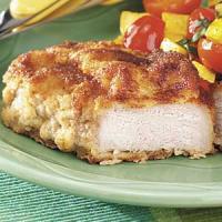 Tangy Breaded Pork Chops image