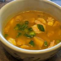 Kabocha Squash and Shrimp Soup image