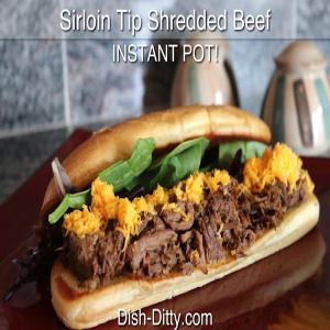 Instant Pot Sirloin Tip Shredded Beef Recipe_image