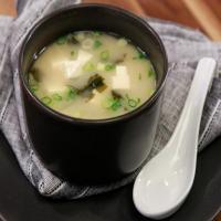 Miso Soup with Tofu and Seaweed image