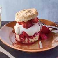 Buttermilk-Biscuit Shortcakes With Strawberries image