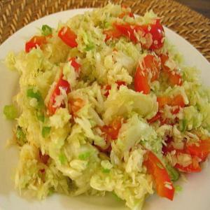 Warm Sesame Cabbage Salad With Soy and Scallions (Zip and Steam)_image