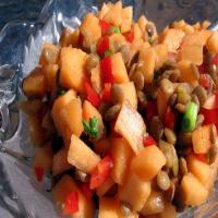 Spiced Lentils and Cantaloupe image