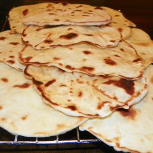 Grilled Naan Bread image