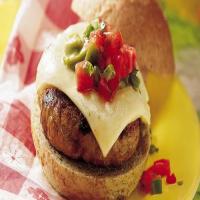 Grilled Mexican Chicken Burgers image