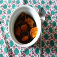 Tea Poached Prunes & Kumquats_image