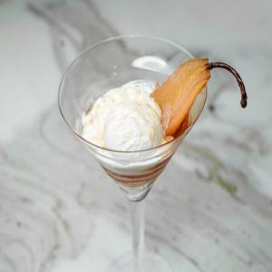 Rosemary Poached Pears image