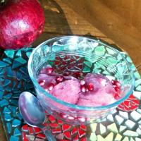 Pomegranate and Mint Sorbet Recipe - (4.8/5) image