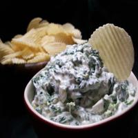 Low Fat Spinach Onion Dip image