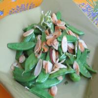 Snow Peas With Fresh Mint_image