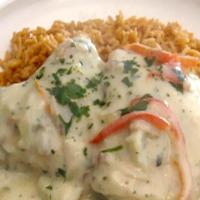 Chicken Fricassee with Tomato Basil Pilaf_image