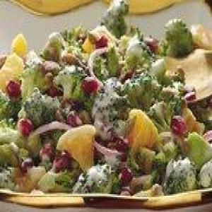 Pomegranate and Citrus Broccoli Salad_image