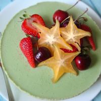 Green Tea Mousse Cheesecake_image