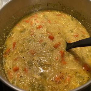 Cold-Fighting Chicken and Couscous Soup_image