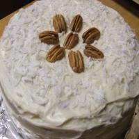 Banana Layer Cake With Cream Cheese Frosting image