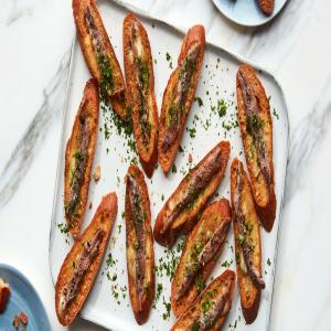 Butter Anchovy Toasts image