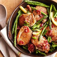 Chicken, Asparagus, and Bacon Skillet Recipe - (4.2/5) image