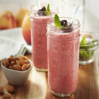 Cherry, Almond & Peach Protein Smoothie image