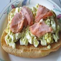 Smoked Salmon and Egg Salad Tartines_image