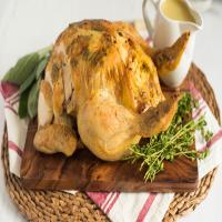 Whole Stuffed Chicken With Gravy_image