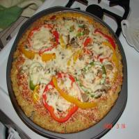 Vegetarian - Rice Crust Pizza image