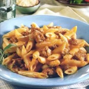Pasta with Pumpkin and Sausage_image