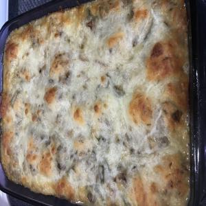 Philly Cheesesteak Biscuit Bake Recipe image