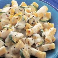 Creamy courgette pasta image