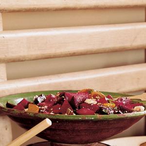 Chopped Beet Salad with Feta and Pecans_image