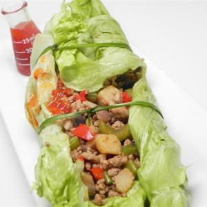 Row Jin Wo-Jiuh - Spicy Lettuce Rolls_image