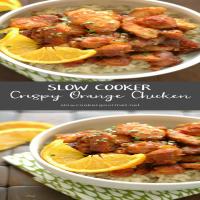 Slow Cooker Crispy Orange Chicken_image