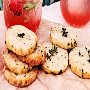 Slice-and-Bake Parmesan-Almond Crackers_image