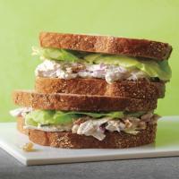 Poached-Chicken-Salad Sandwiches image