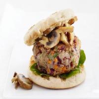 Veggie Burgers with Mushrooms image