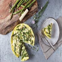 Asparagus and Goat Cheese Frittata_image