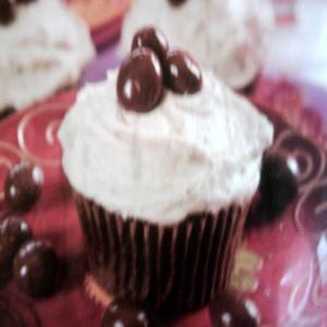 Chocolate Coffee Cupcakes with Coffee Cream Filling image
