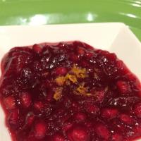 Perfect Pomegranate Cranberry Sauce image