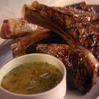 Grilled Lamb with Apple-Mint Jelly_image