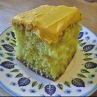 Yellow Lemony Cake image