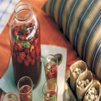 Strawberry-Basil Iced Tea image