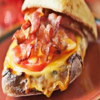 Baked Cheese, Tomato & Bacon Ciabatta Sandwiches image
