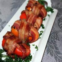 Bacon Wrapped, Stuffed Mini Peppers_image