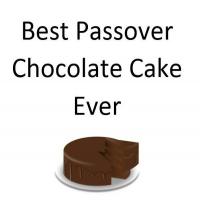Best Passover Chocolate Cake Ever image