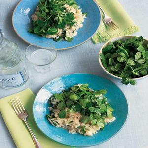 Risotto with Pea Shoots_image