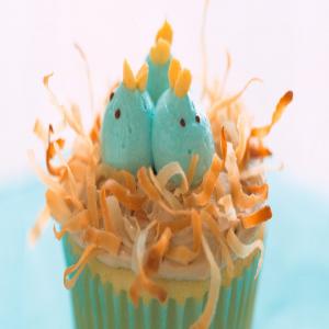 Chocolate Buttercream for Baby Bluebird Cupcakes image